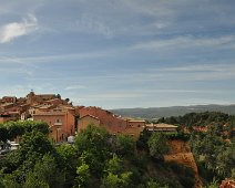 Roussillon, le village Roussillon, le village