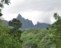 Tahiti dans les montagnes