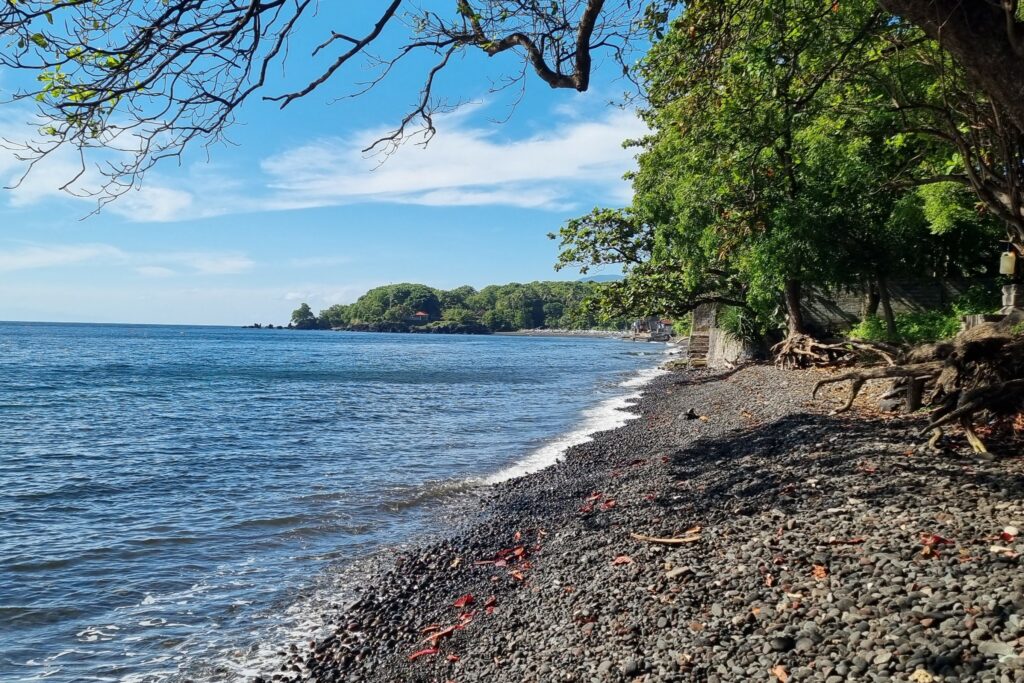 Plage Tulamben Bali, 15 ans après